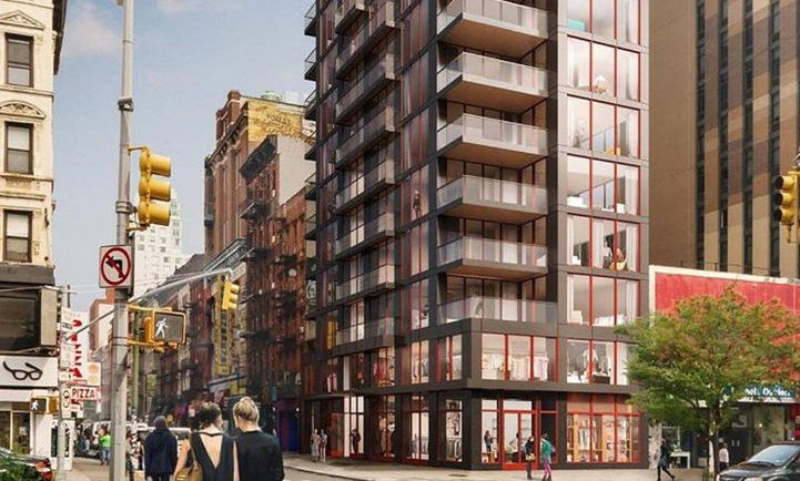 Construction Progresses Rapidly At 86 Delancey Street On The Lower East Side
